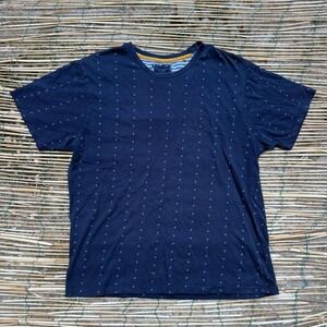 Cactus Man Ricky Singh Anchor Print Shirt Mens Size XL Summer Travel Resortwear